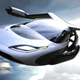 An imaginary flying car that doesn’t actually exist